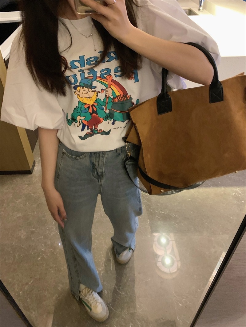 バルーン半袖プリントTシャツ | 詳細画像8