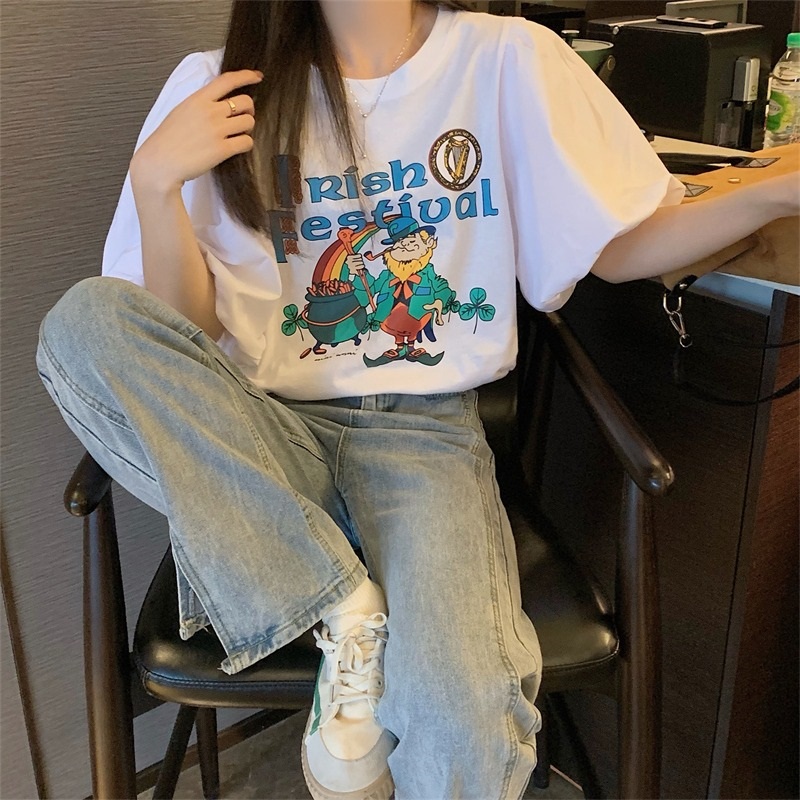 バルーン半袖プリントTシャツ | 詳細画像11
