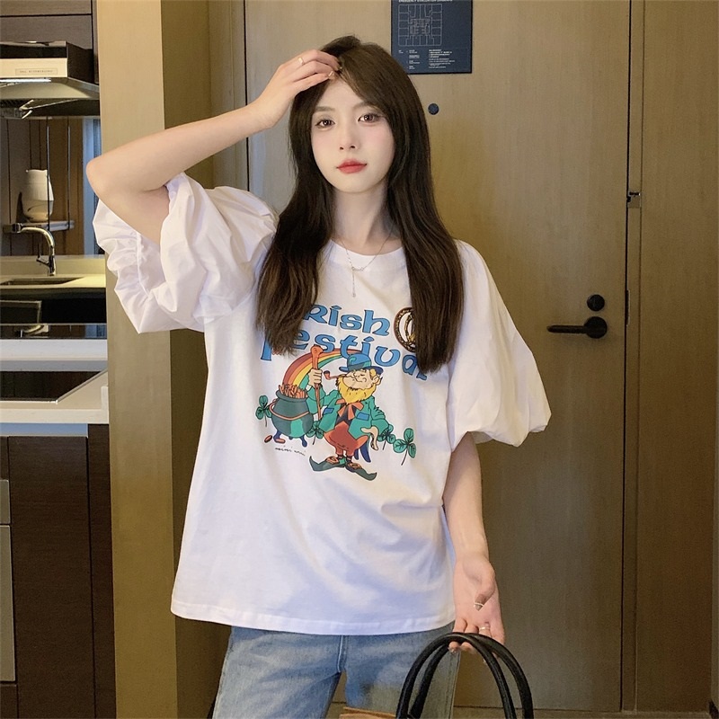 バルーン半袖プリントTシャツ | 詳細画像19