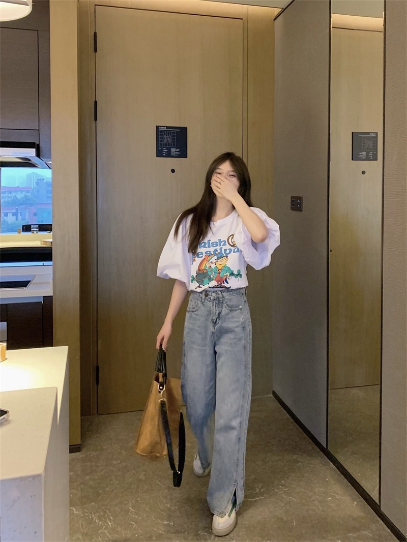 バルーン半袖プリントTシャツ | 詳細画像20