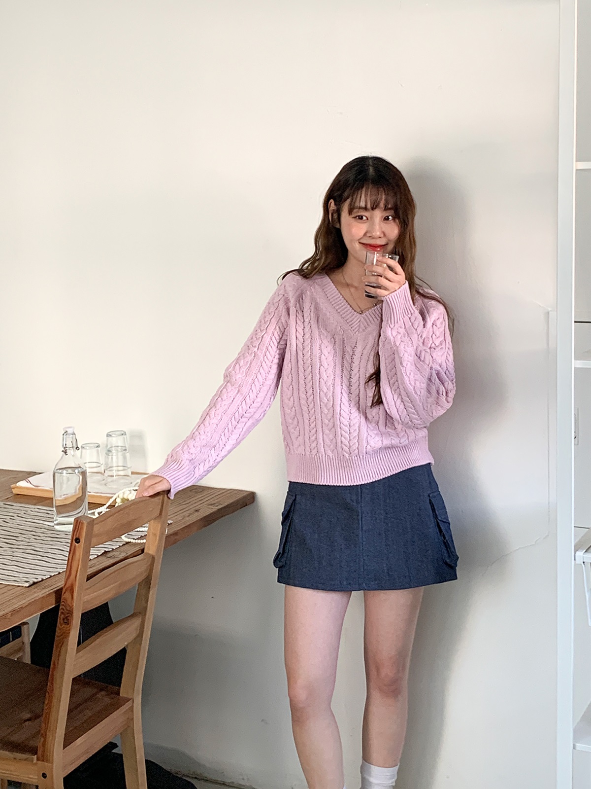 デニムカーゴスカートショートパンツ | 詳細画像13