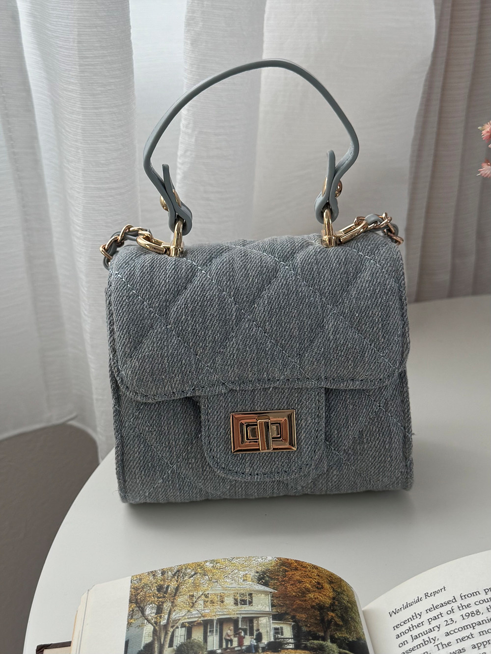 2WAYデニムキルティングバック | 詳細画像4