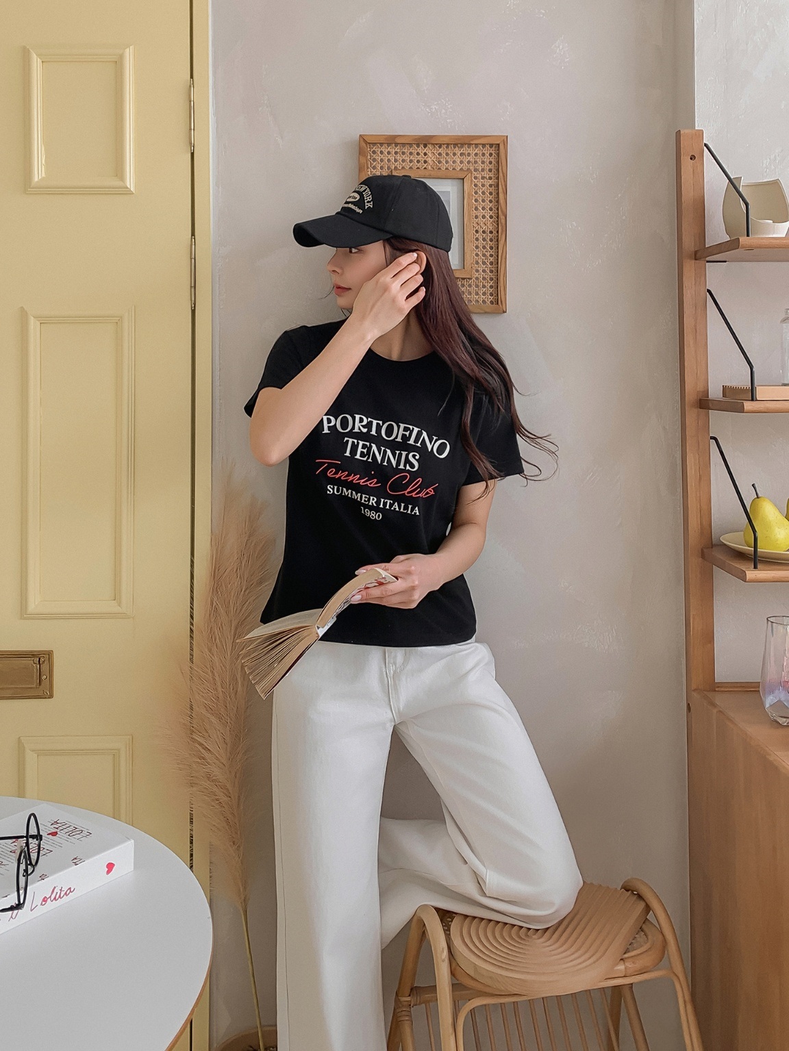TENNISレタリング半袖Tシャツ | 詳細画像12