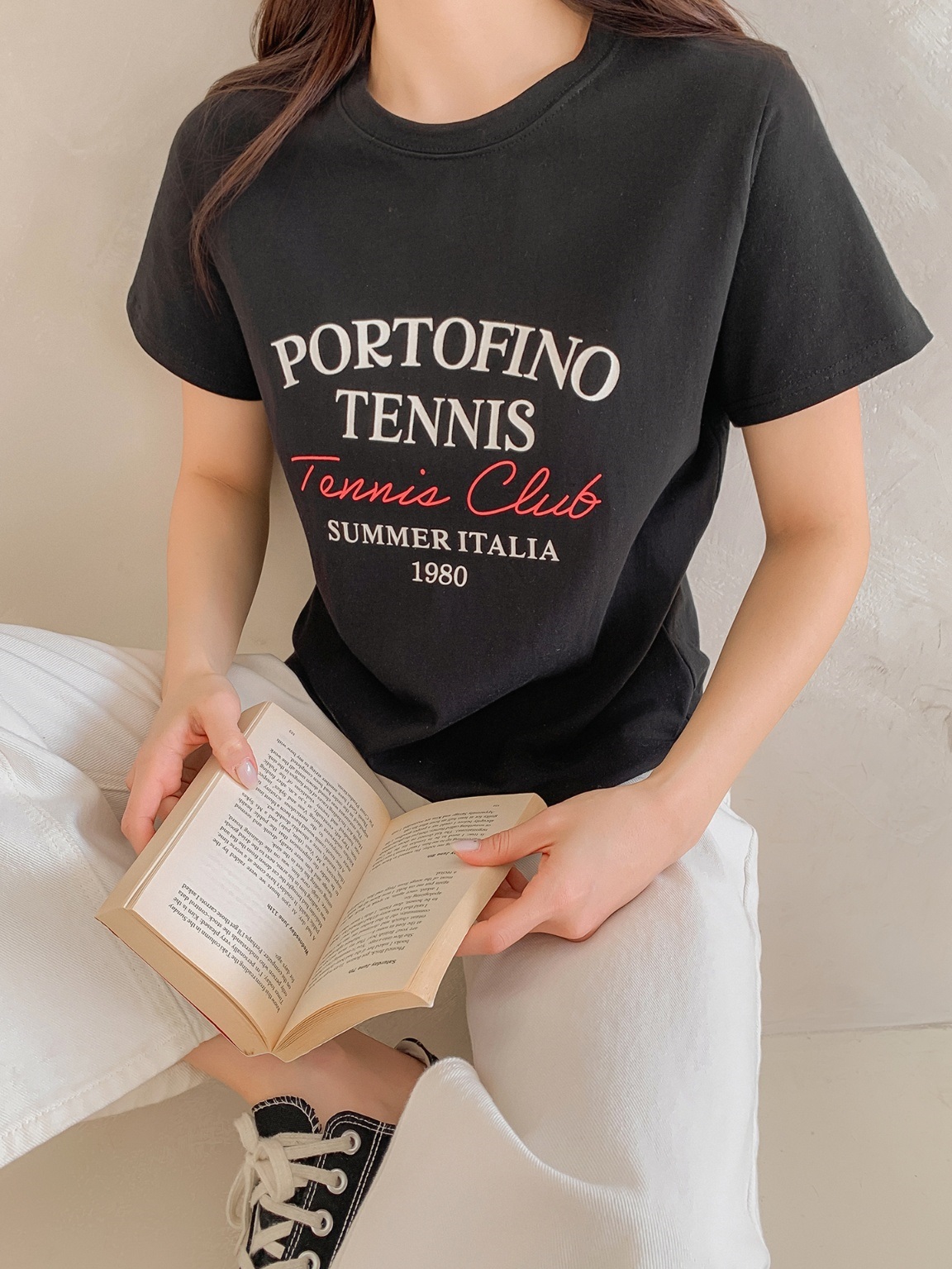 TENNISレタリング半袖Tシャツ | 詳細画像17