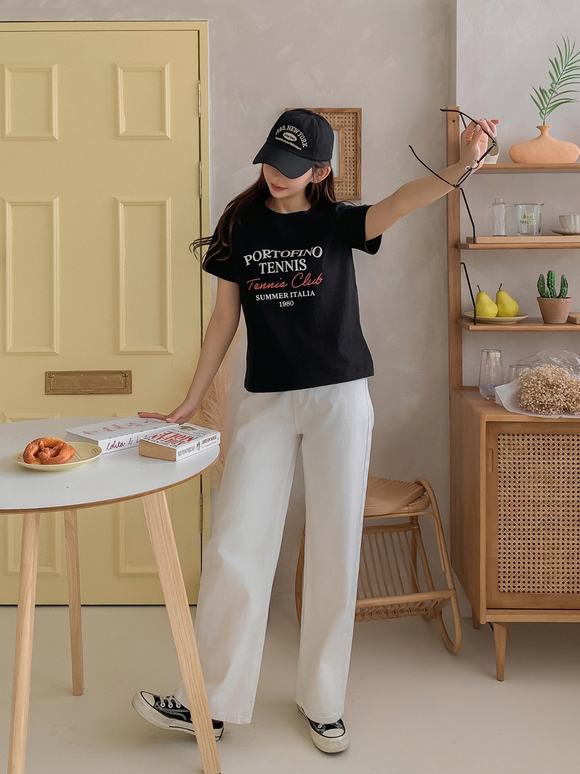 TENNISレタリング半袖Tシャツ | 詳細画像19