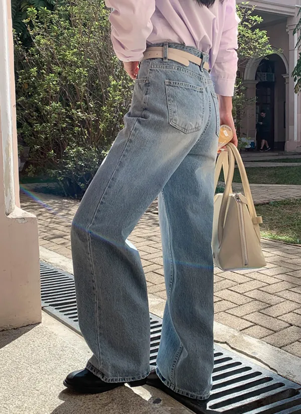 ウォッシュルーズデニムパンツ | crushj | 詳細画像1