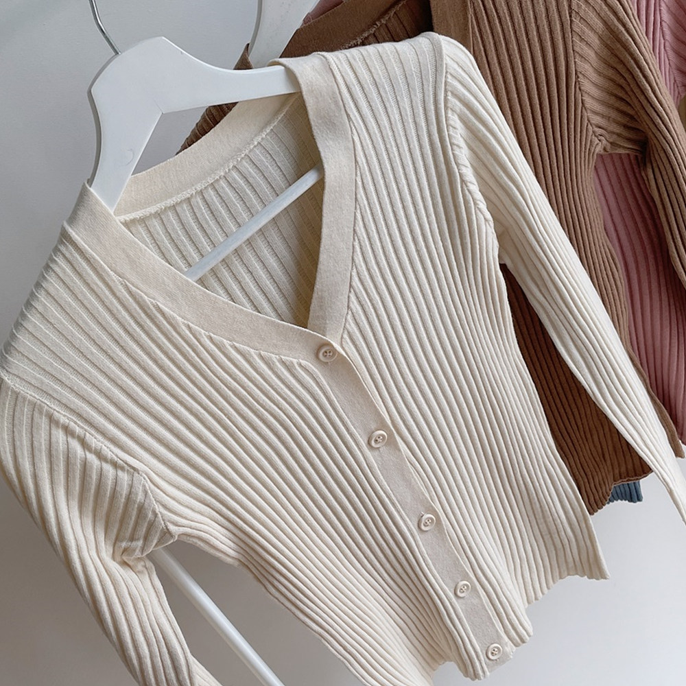 【美品】コーデ売り♡リブカーディガン＆BOSCH Vネックノースリーブニット BOSCH - 【美品】コーデ売り♡リブカーディガン＆BOSCH Vネック