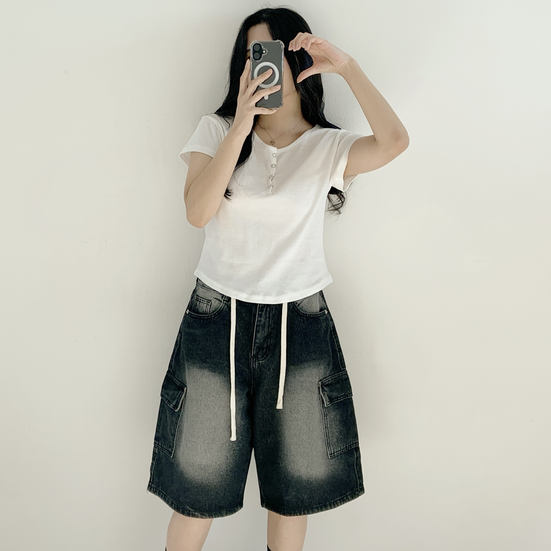 ヘンリーネックショートスリーブTシャツ | 詳細画像8