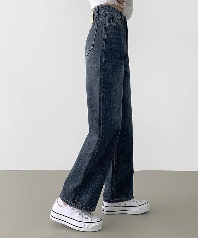 ハイウエストストレートデニムパンツ | 詳細画像8