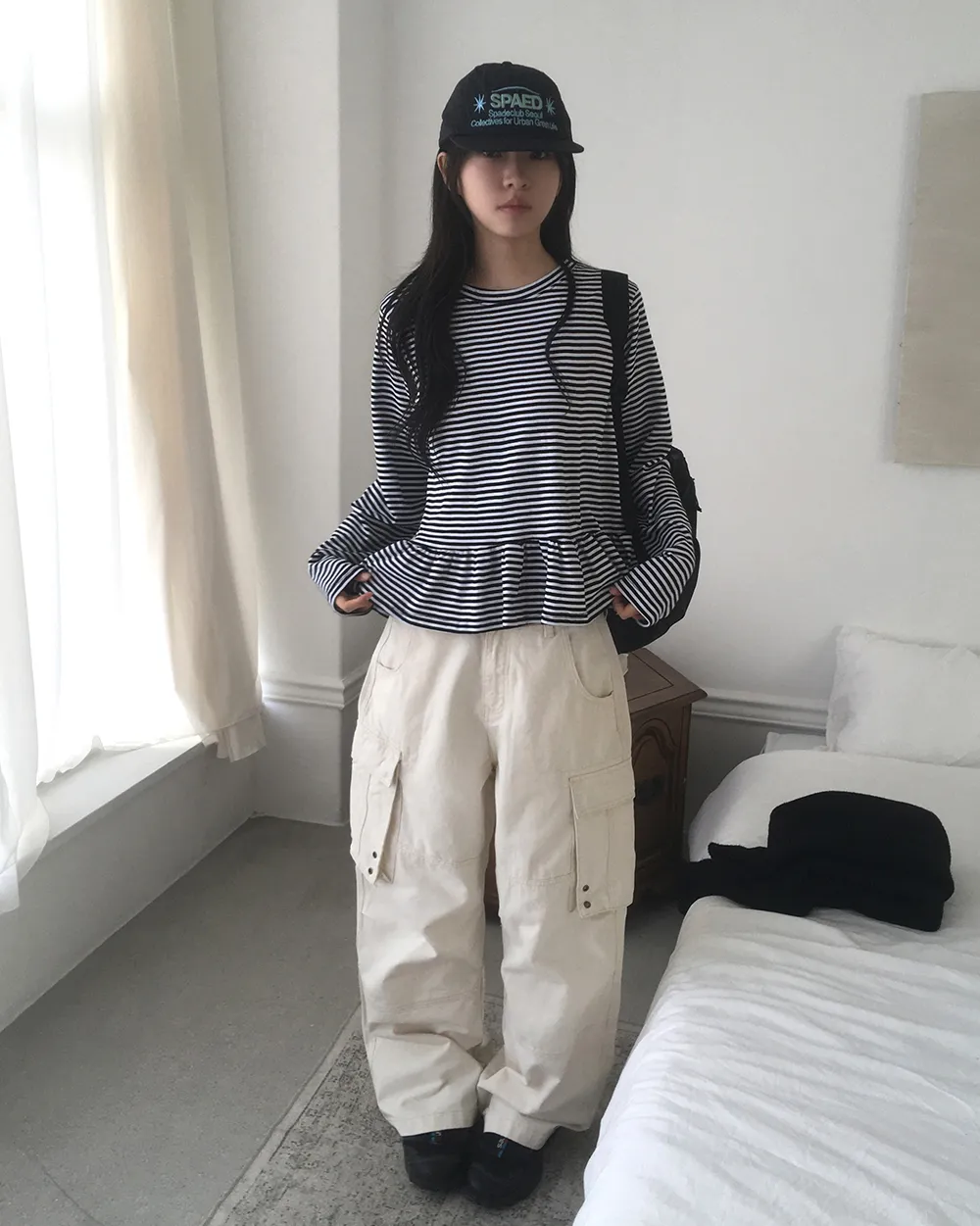 ビンテージアイレットカーゴパンツ | WONDERWONDER | 詳細画像1