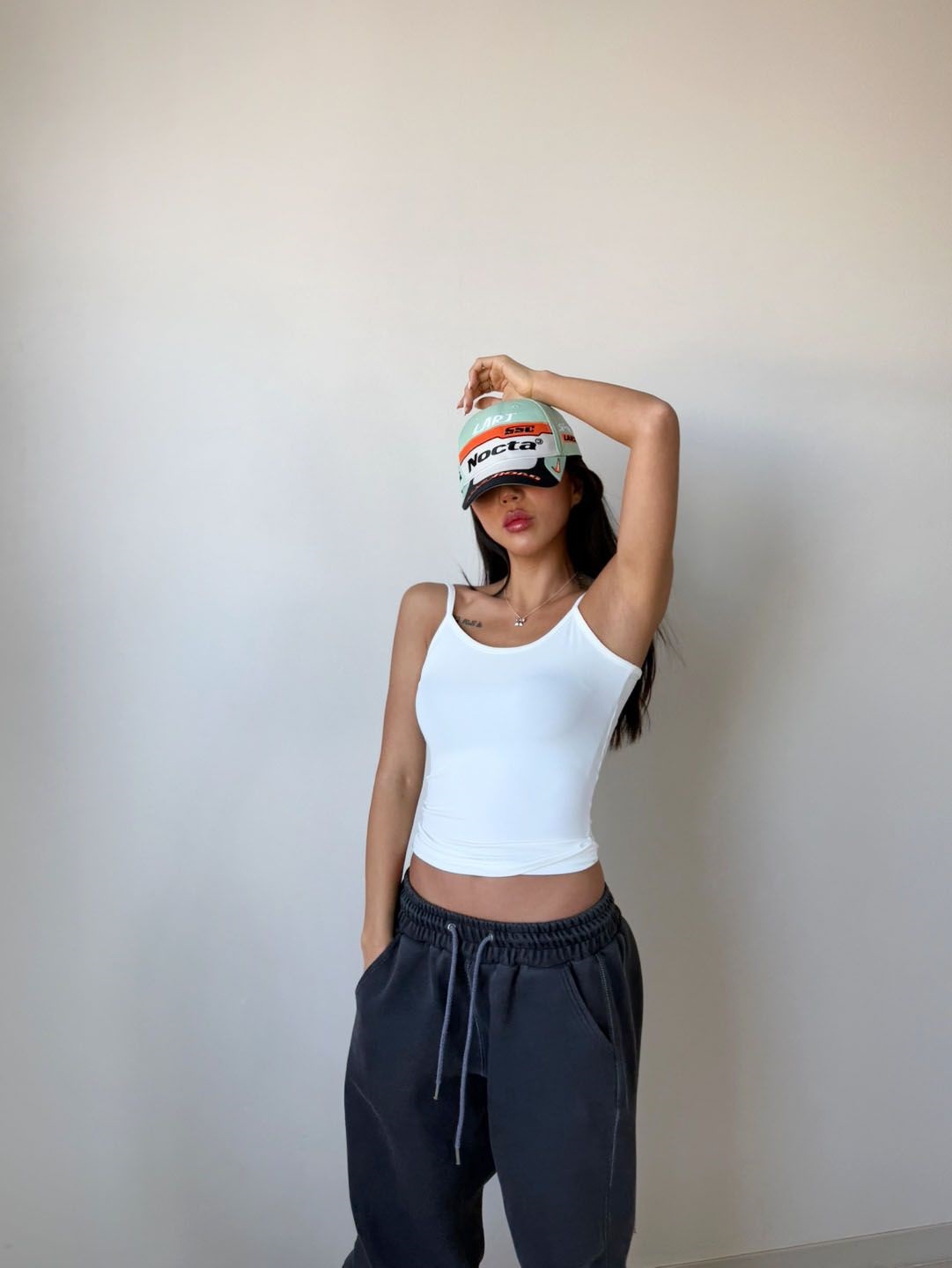 Uネックスリムキャミソール | 詳細画像3