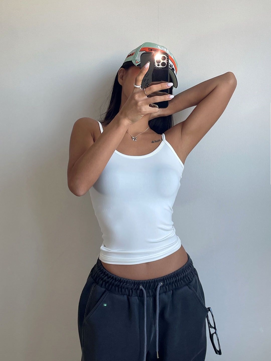 Uネックスリムキャミソール | 詳細画像5