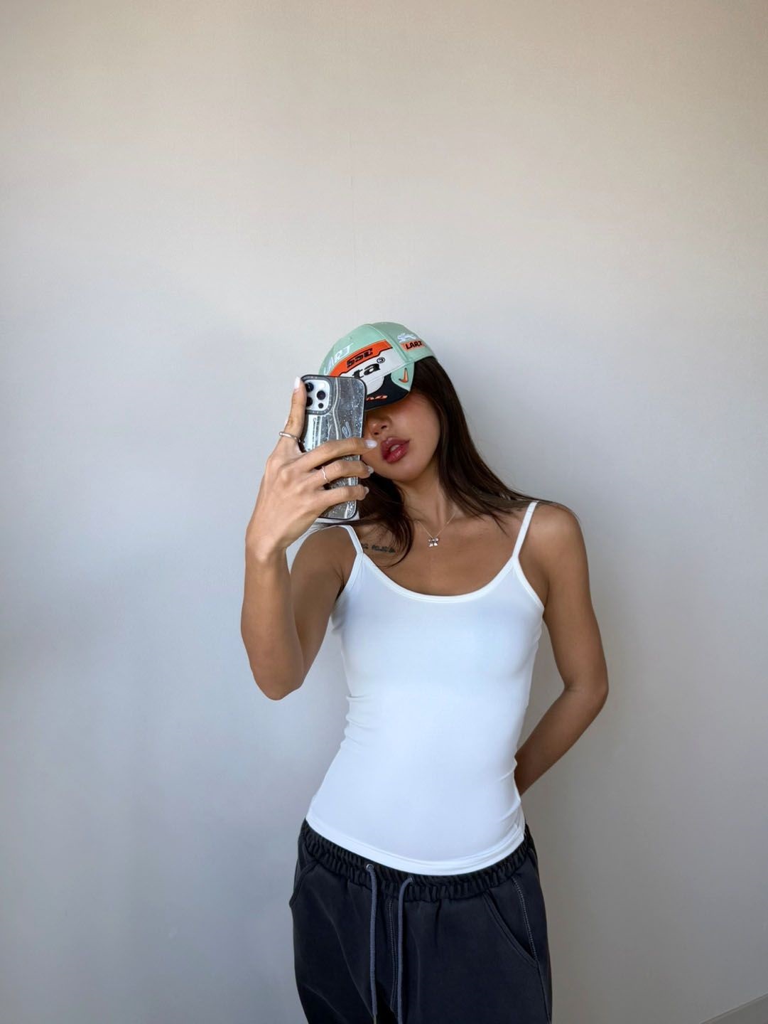 Uネックスリムキャミソール | 詳細画像7