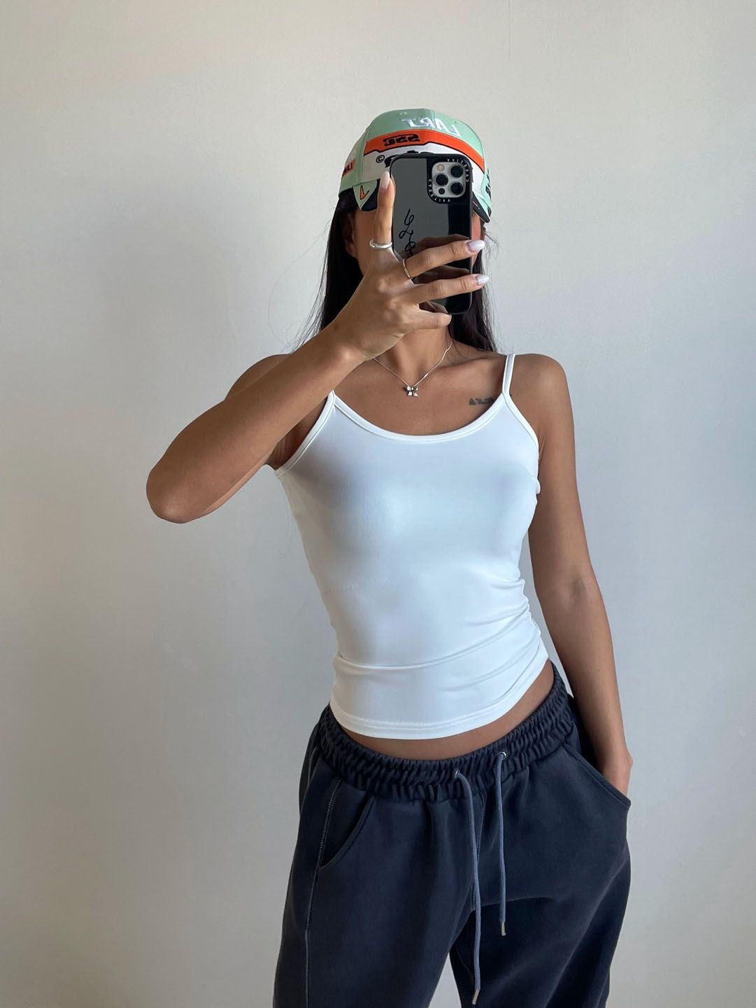 Uネックスリムキャミソール | 詳細画像16