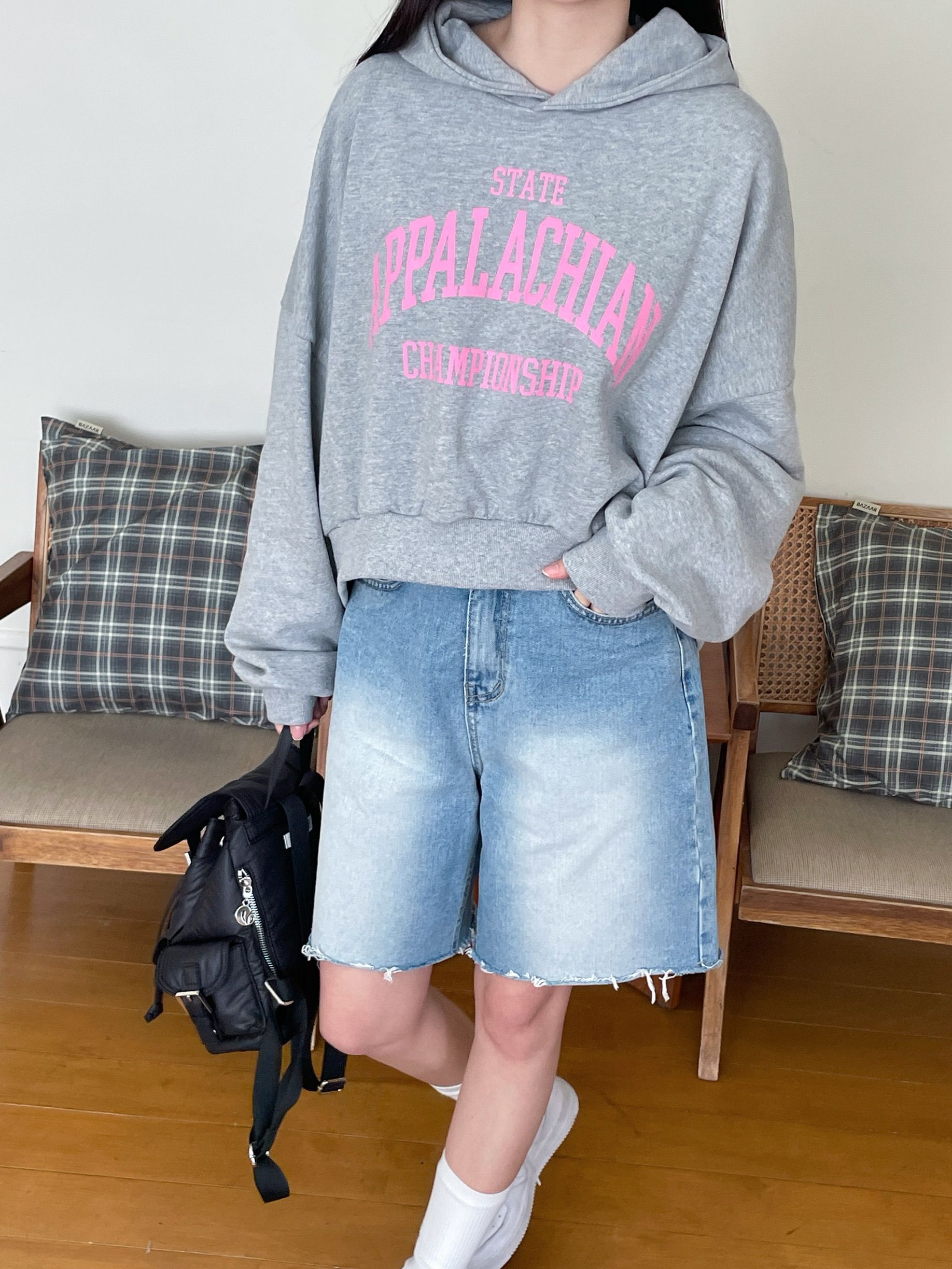 APPALACHIANクロップドルーズパーカー | 詳細画像10