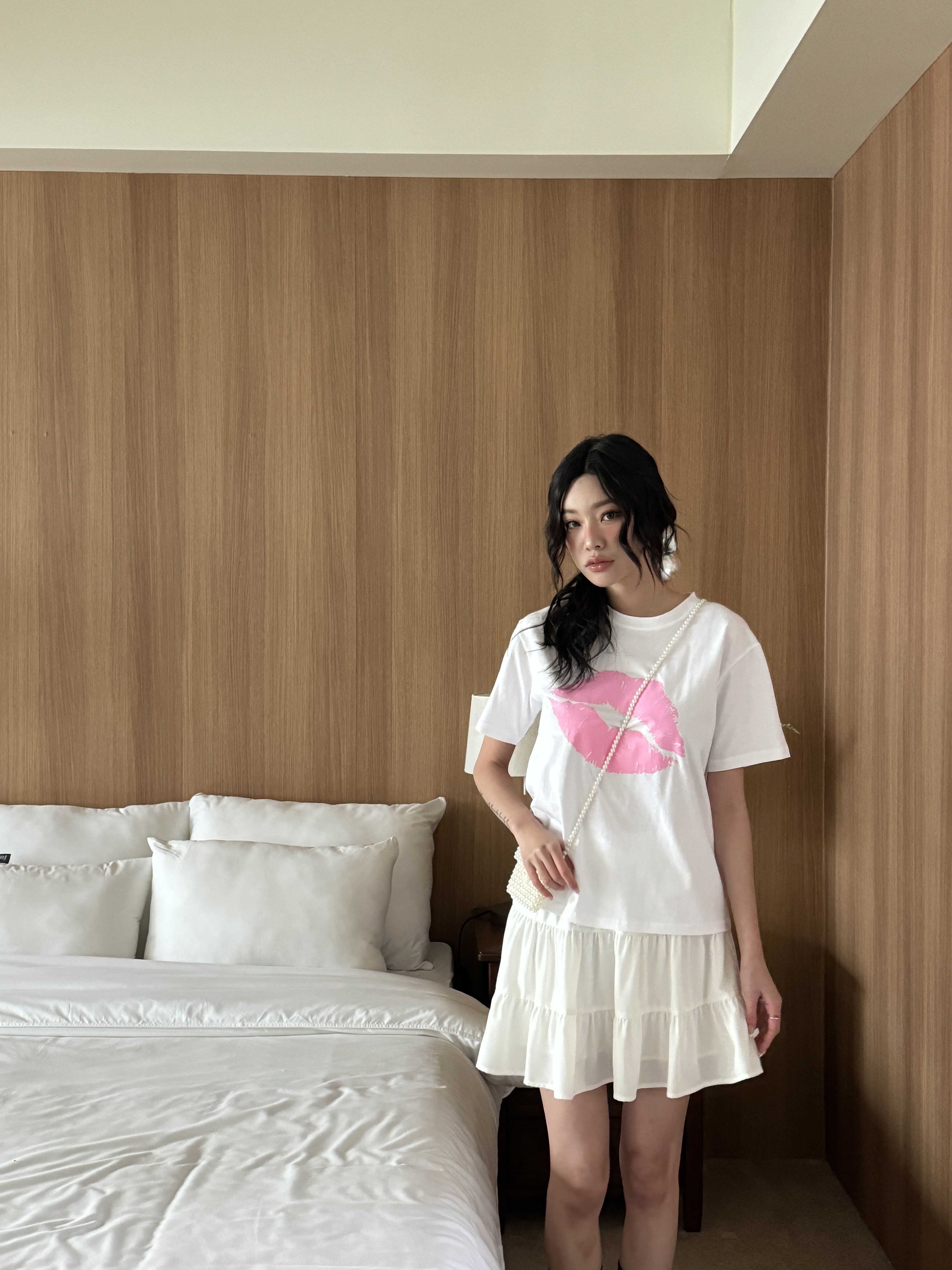 リッププリント半袖Tシャツ | 詳細画像10