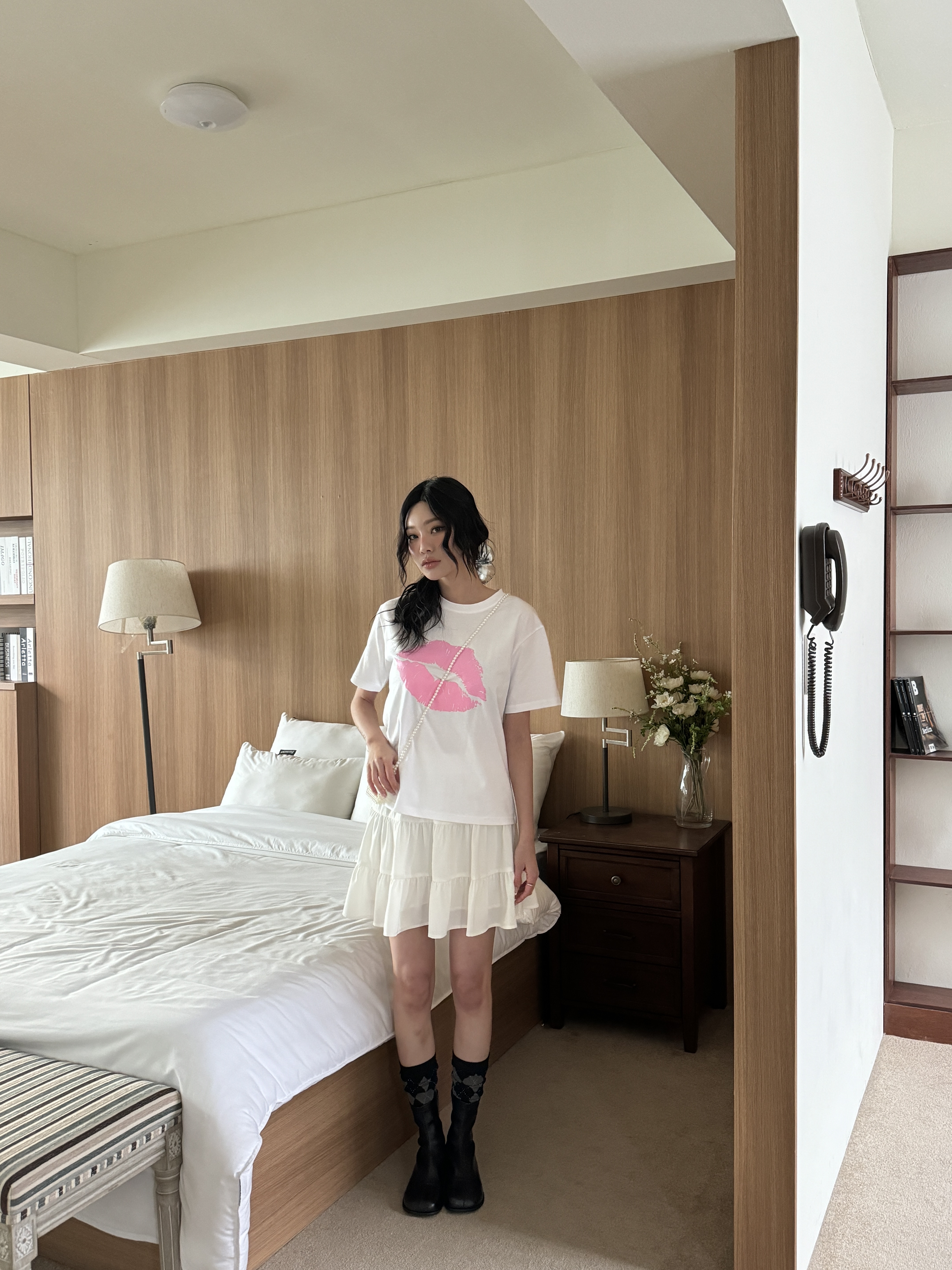 リッププリント半袖Tシャツ | 詳細画像11