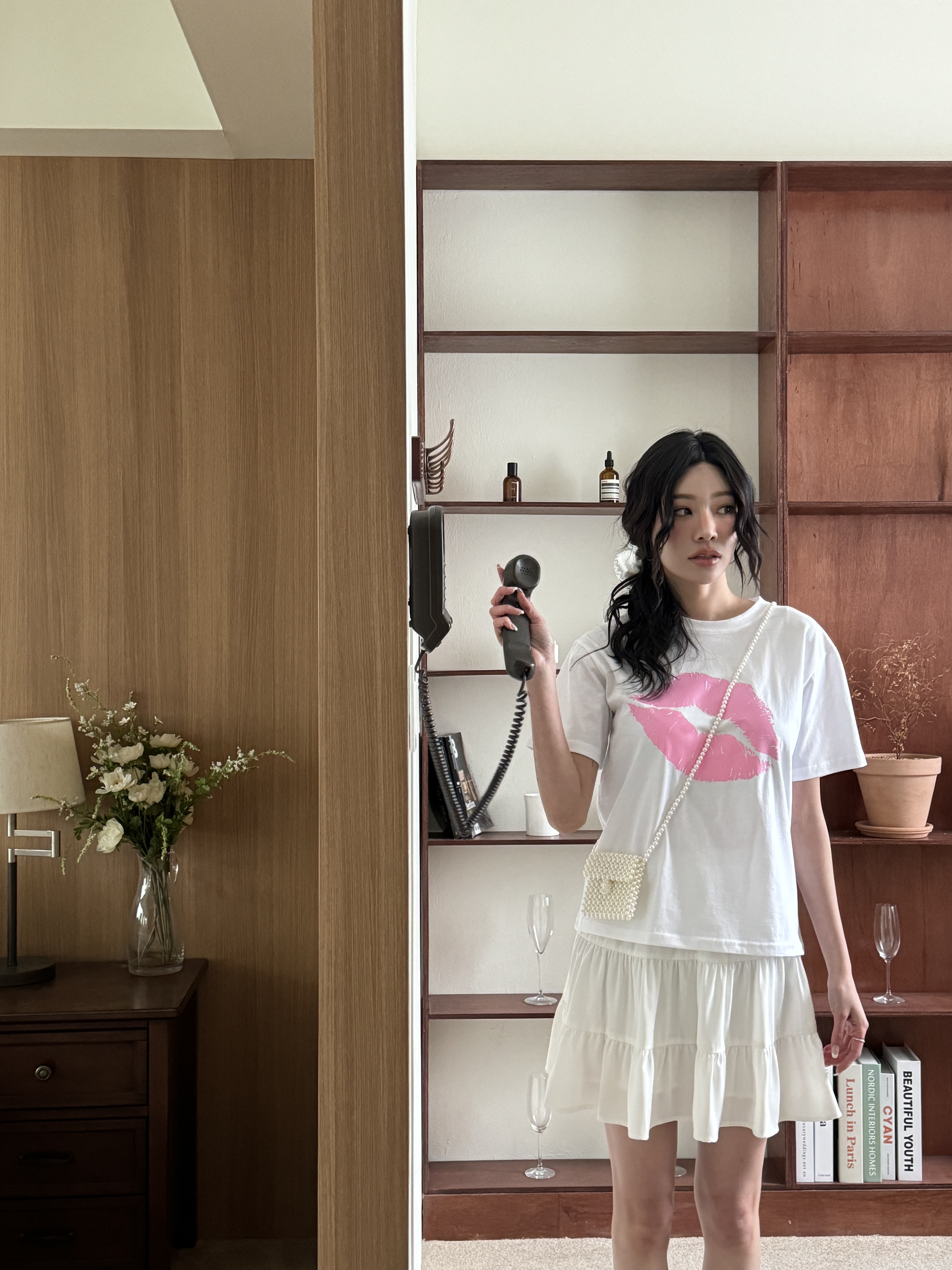リッププリント半袖Tシャツ | 詳細画像12