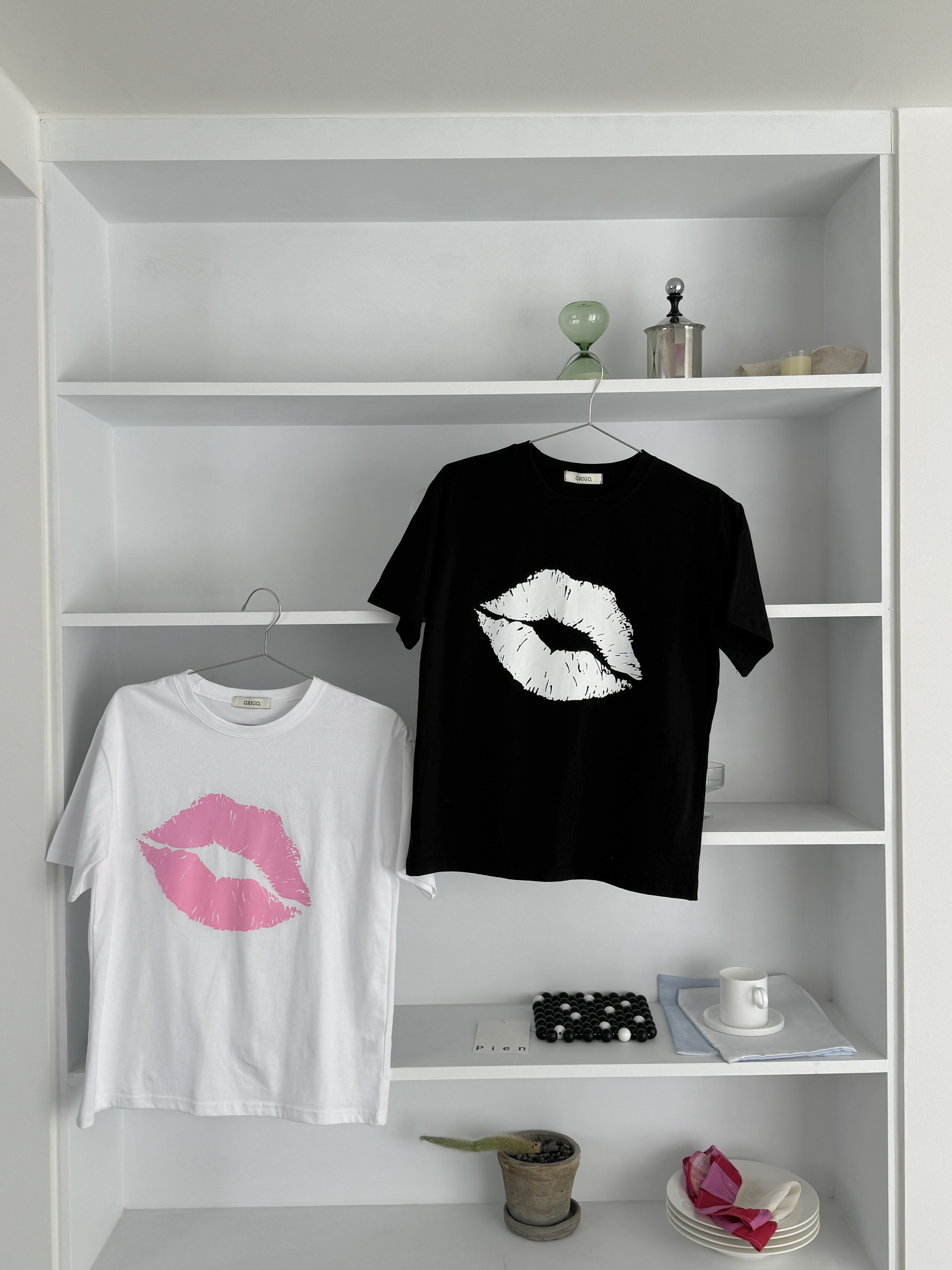 リッププリント半袖Tシャツ | 詳細画像13