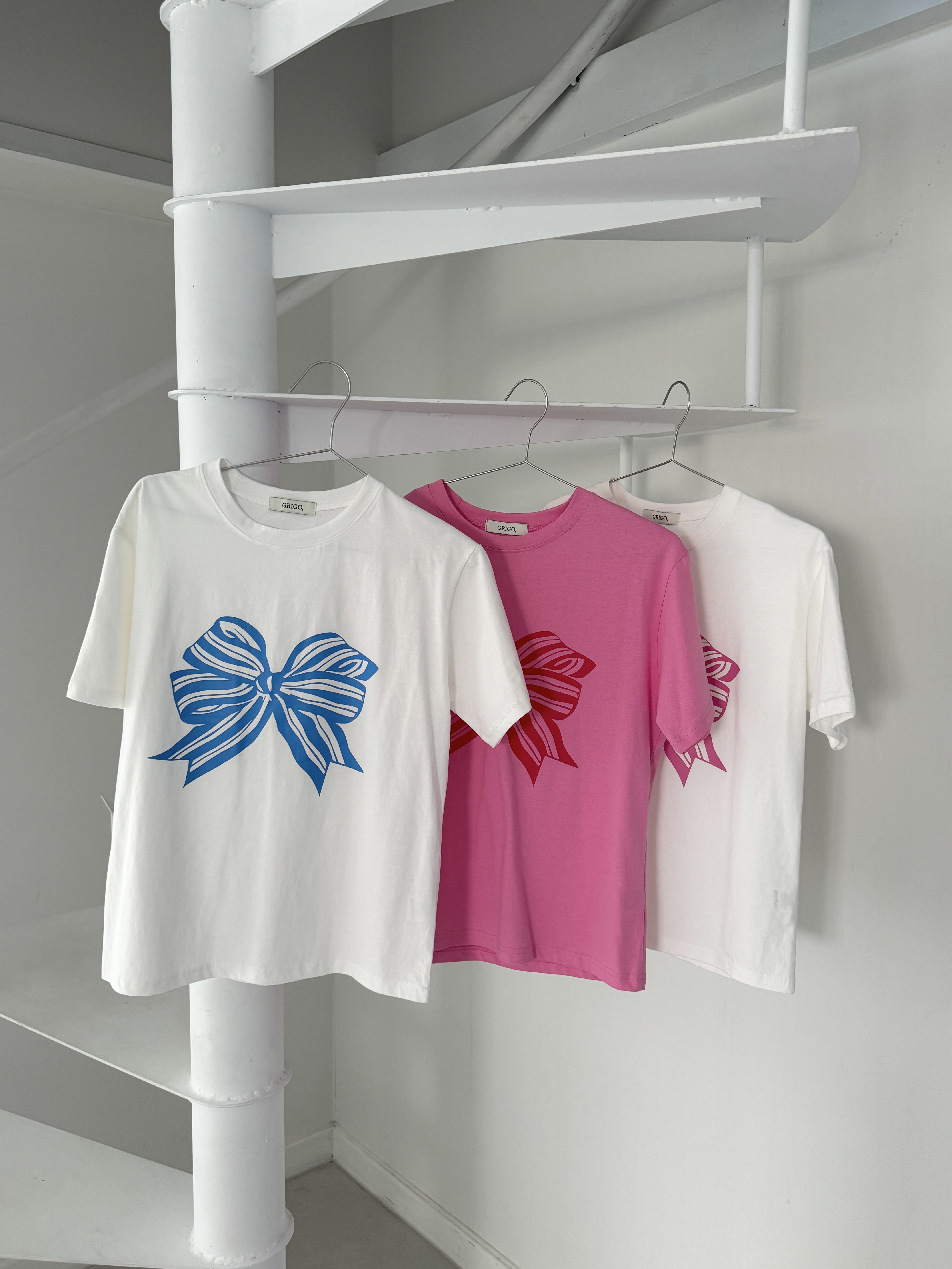 リボンプリント半袖Tシャツ | 詳細画像9