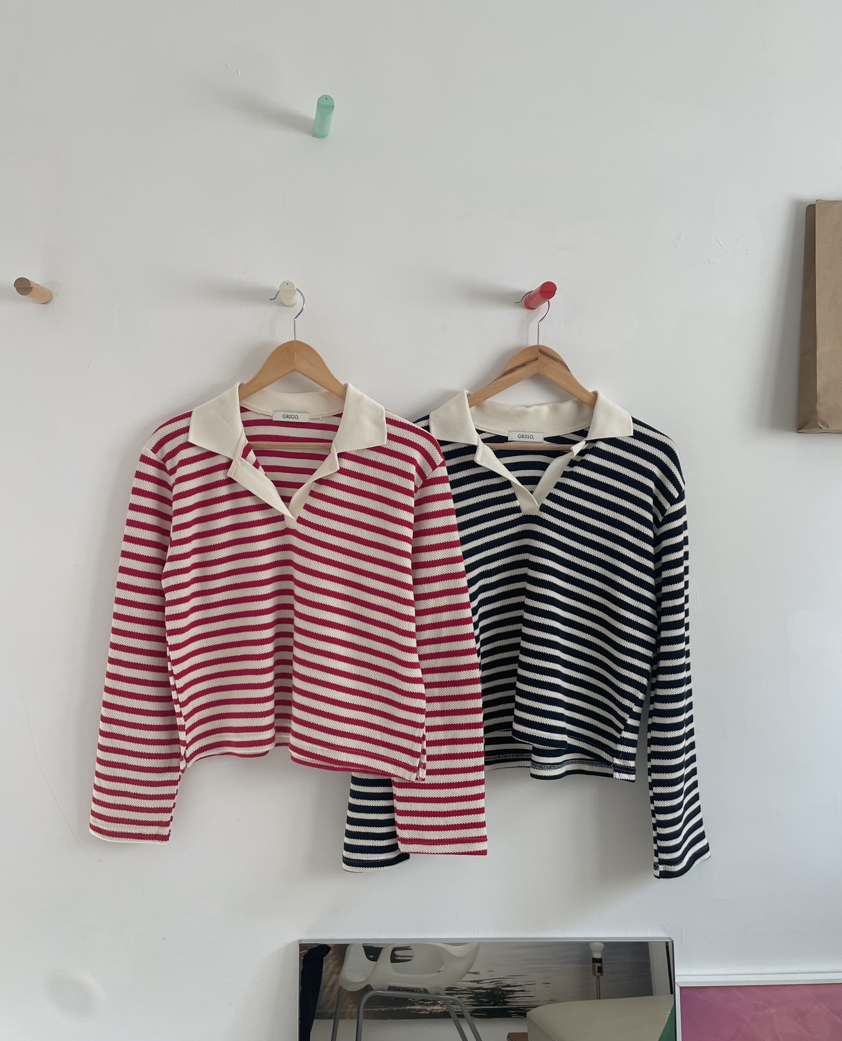 スキッパーボーダースリットTシャツ | 詳細画像19