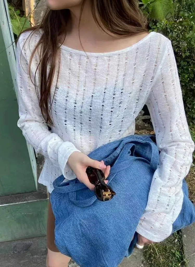 バックドロストリボンダメージTシャツ | 詳細画像1