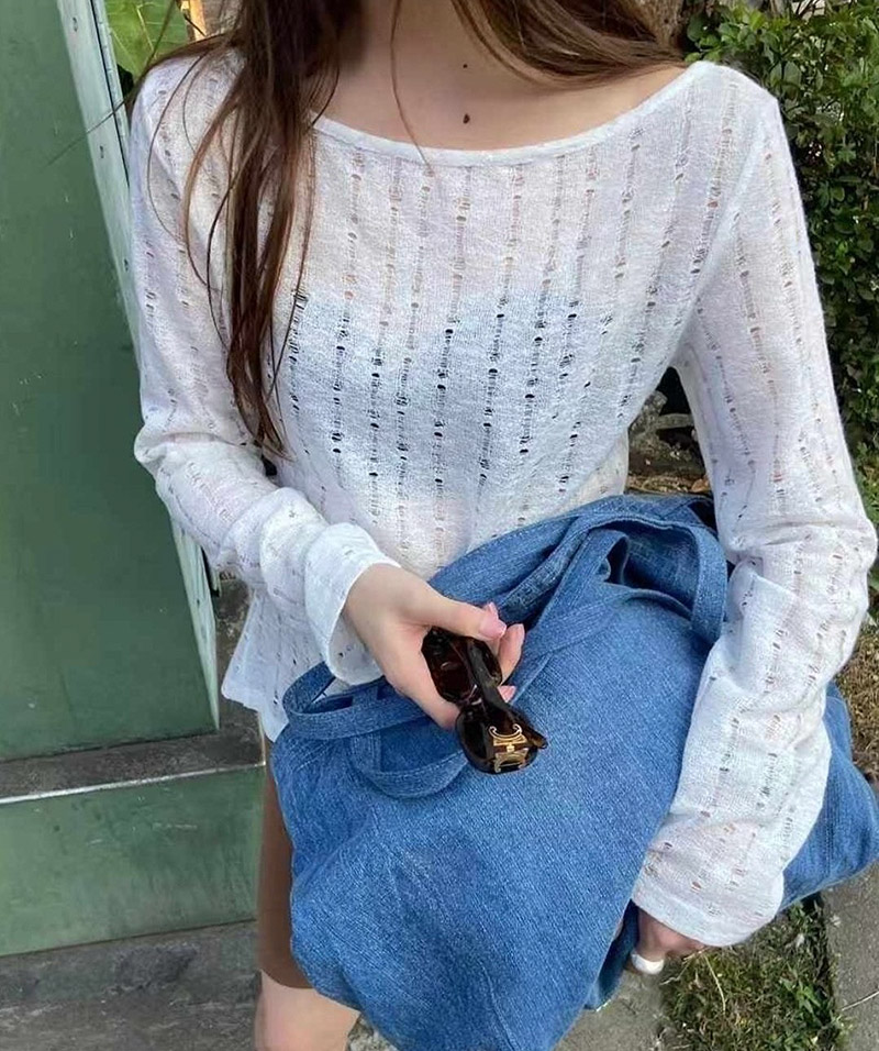 バックドロストリボンダメージTシャツ | 詳細画像2