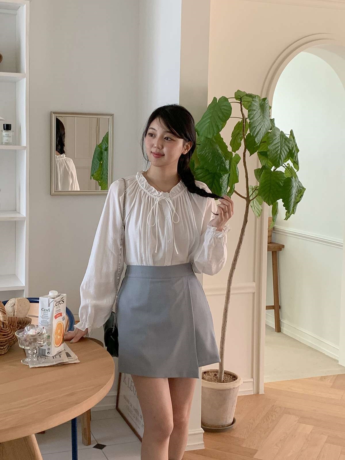 バックゴムキュロットショートパンツ | 詳細画像11