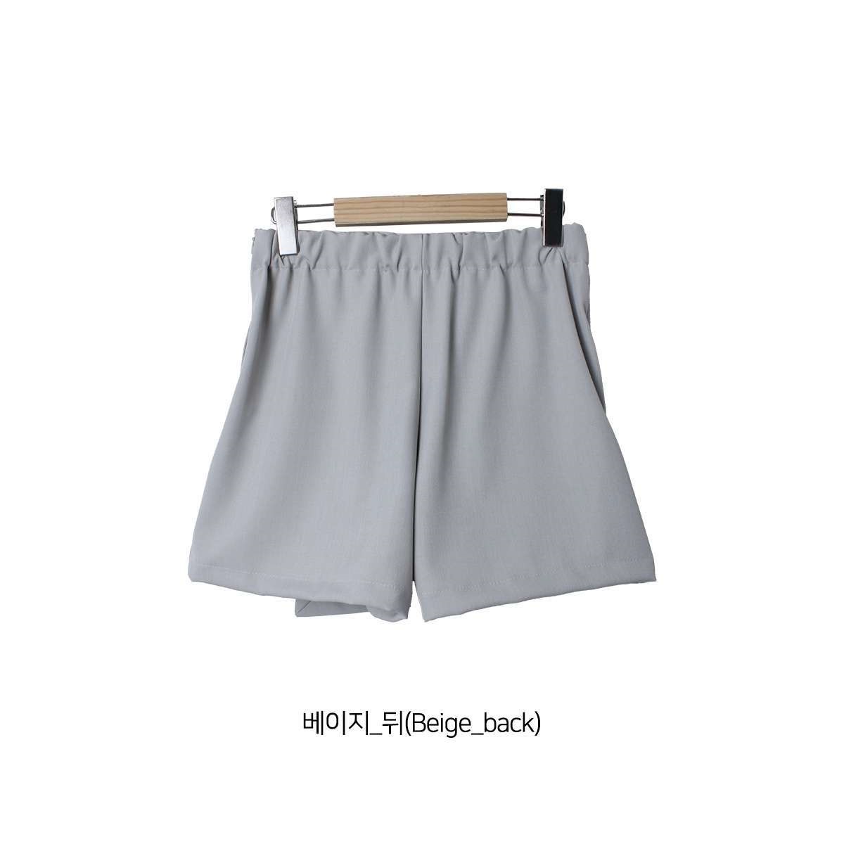 バックゴムキュロットショートパンツ | 詳細画像15