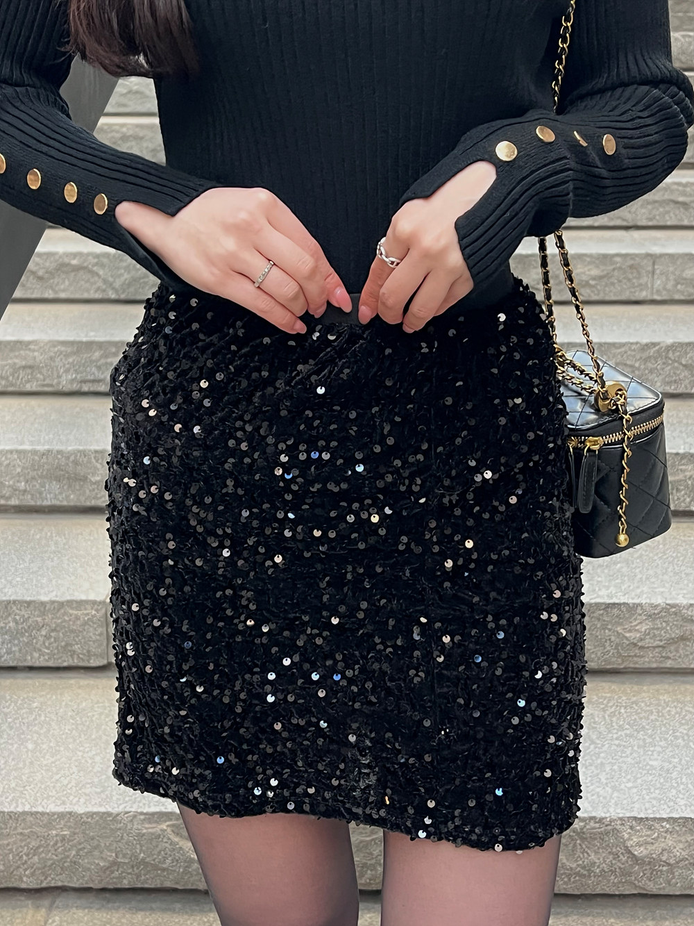 2TYPEスパンコールスカート | 詳細画像2