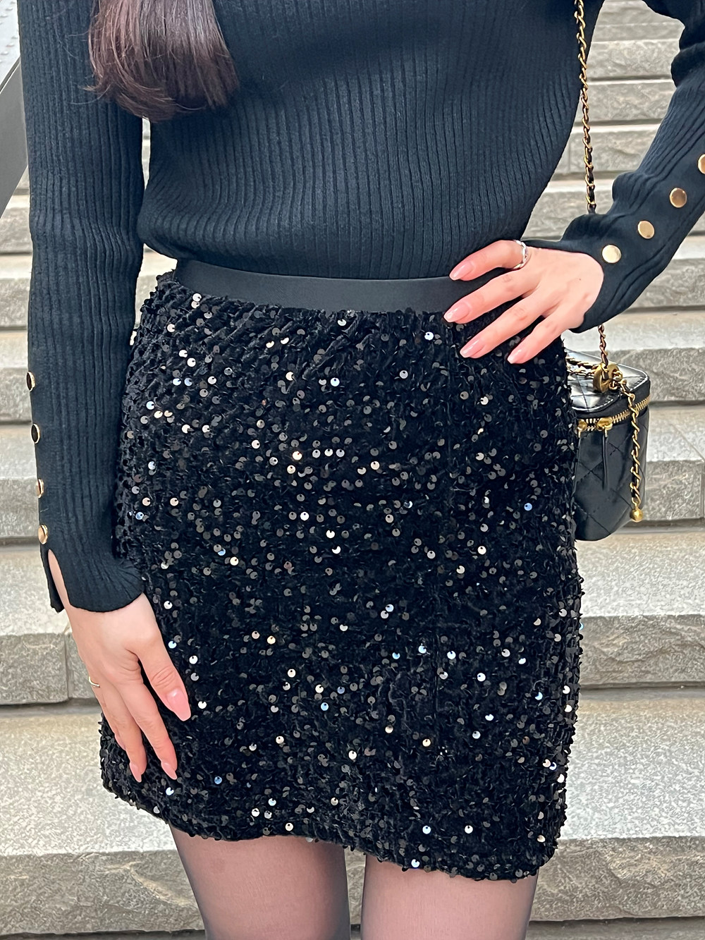 2TYPEスパンコールスカート | 詳細画像3