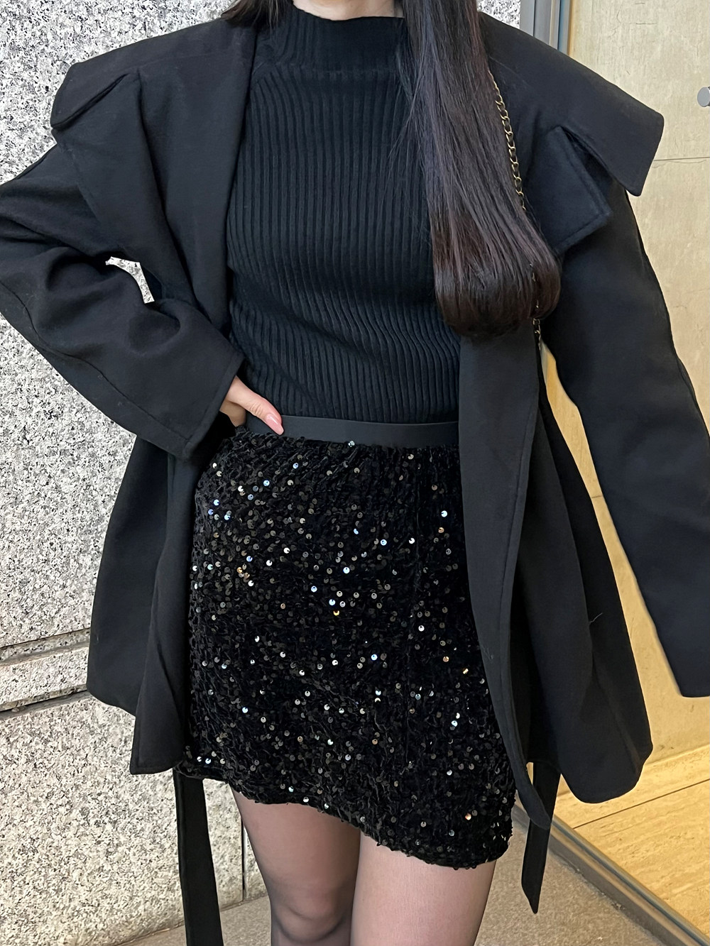 2TYPEスパンコールスカート | 詳細画像6