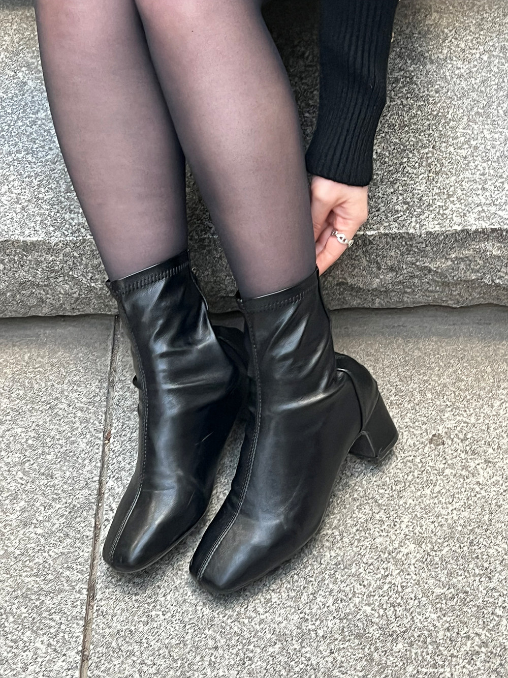 裏起毛アンクルブーツ | 詳細画像7