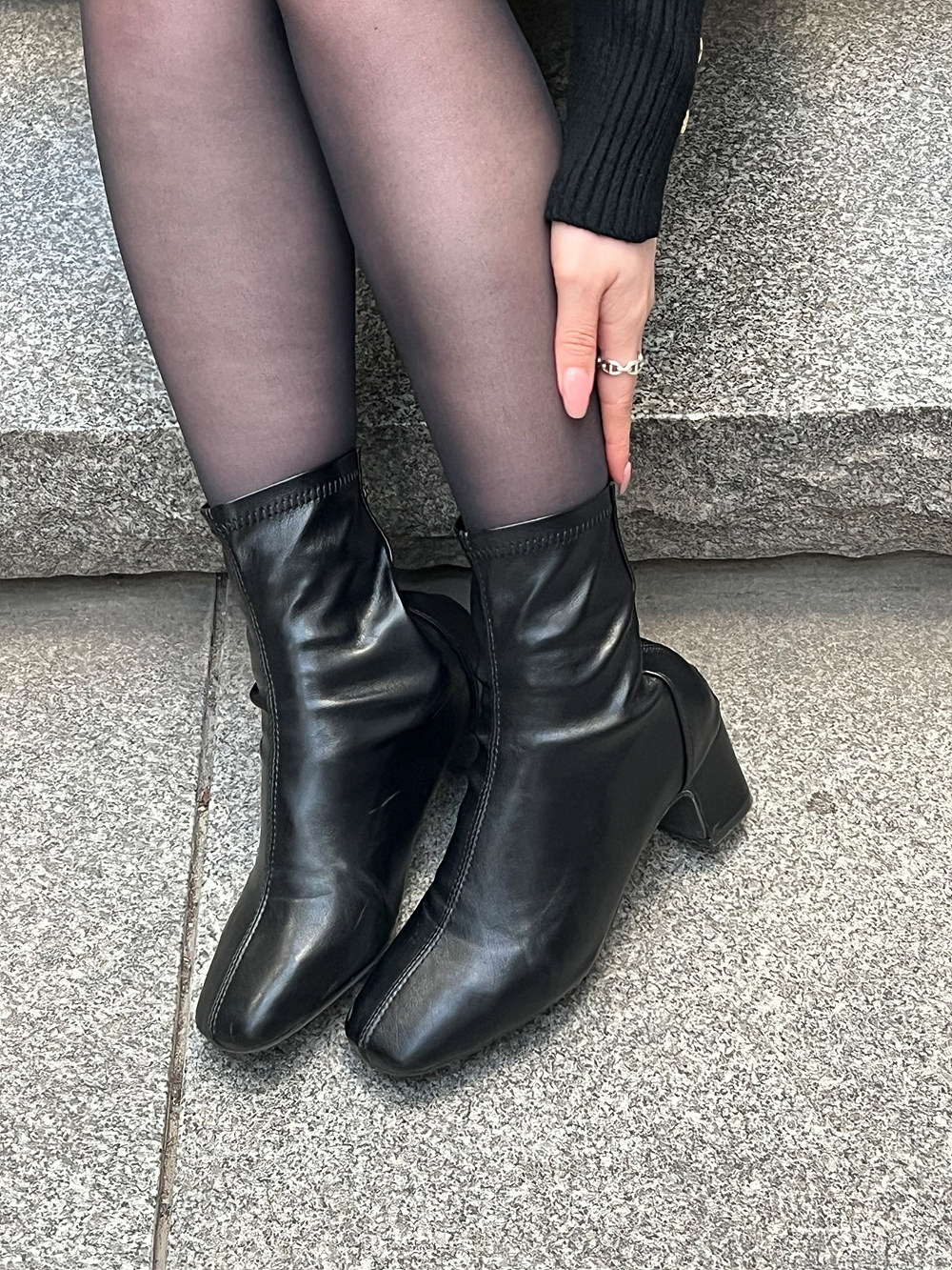 裏起毛アンクルブーツ | 詳細画像12