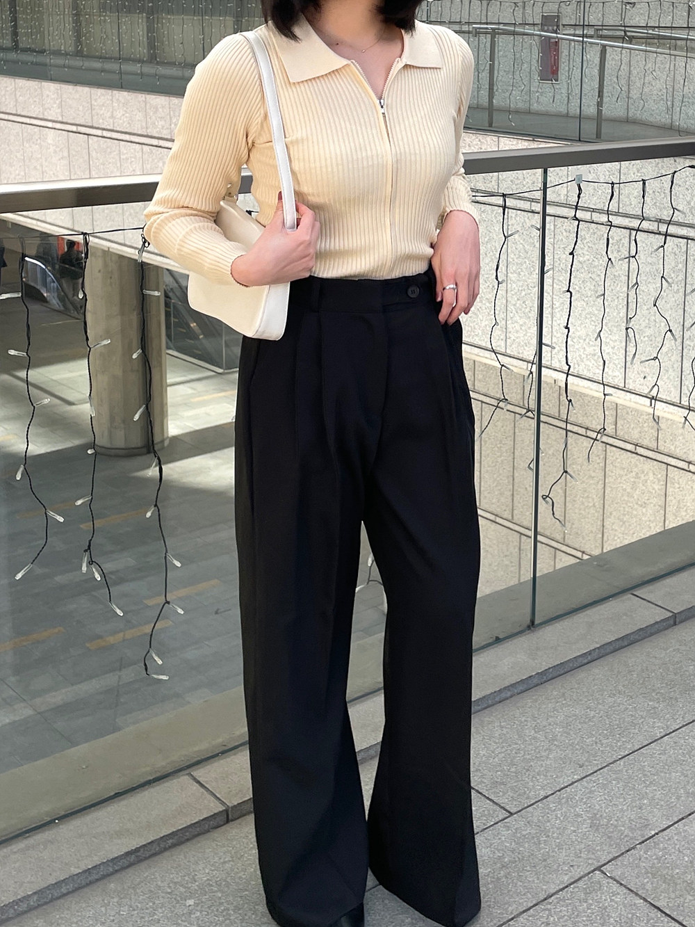 3TYPEハイウエストワイドスラックス | 詳細画像8