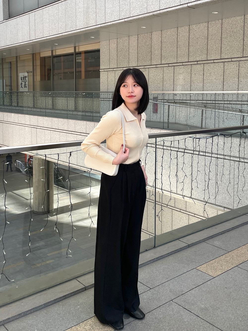 3TYPEハイウエストワイドスラックス | 詳細画像9