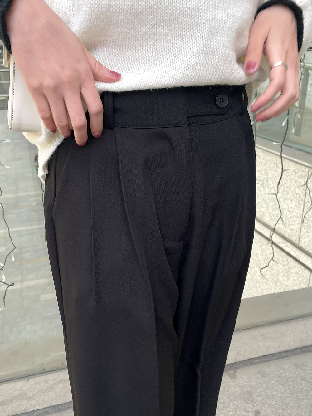 3TYPEハイウエストワイドスラックス | 詳細画像10