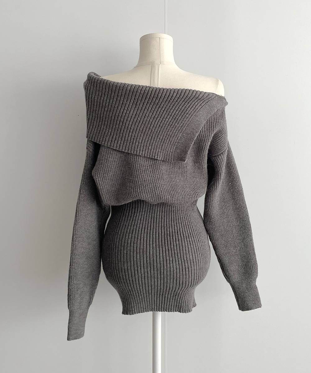 ゴールドボタンオフショルミニワンピース | 詳細画像15