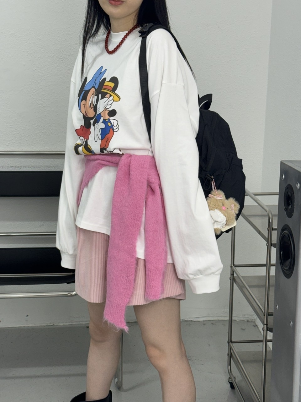 *Disney*ミッキー&ミニ―ボクシーTシャツ | 詳細画像2