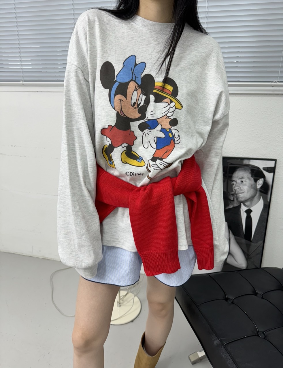 *Disney*ミッキー&ミニ―ボクシーTシャツ | 詳細画像4