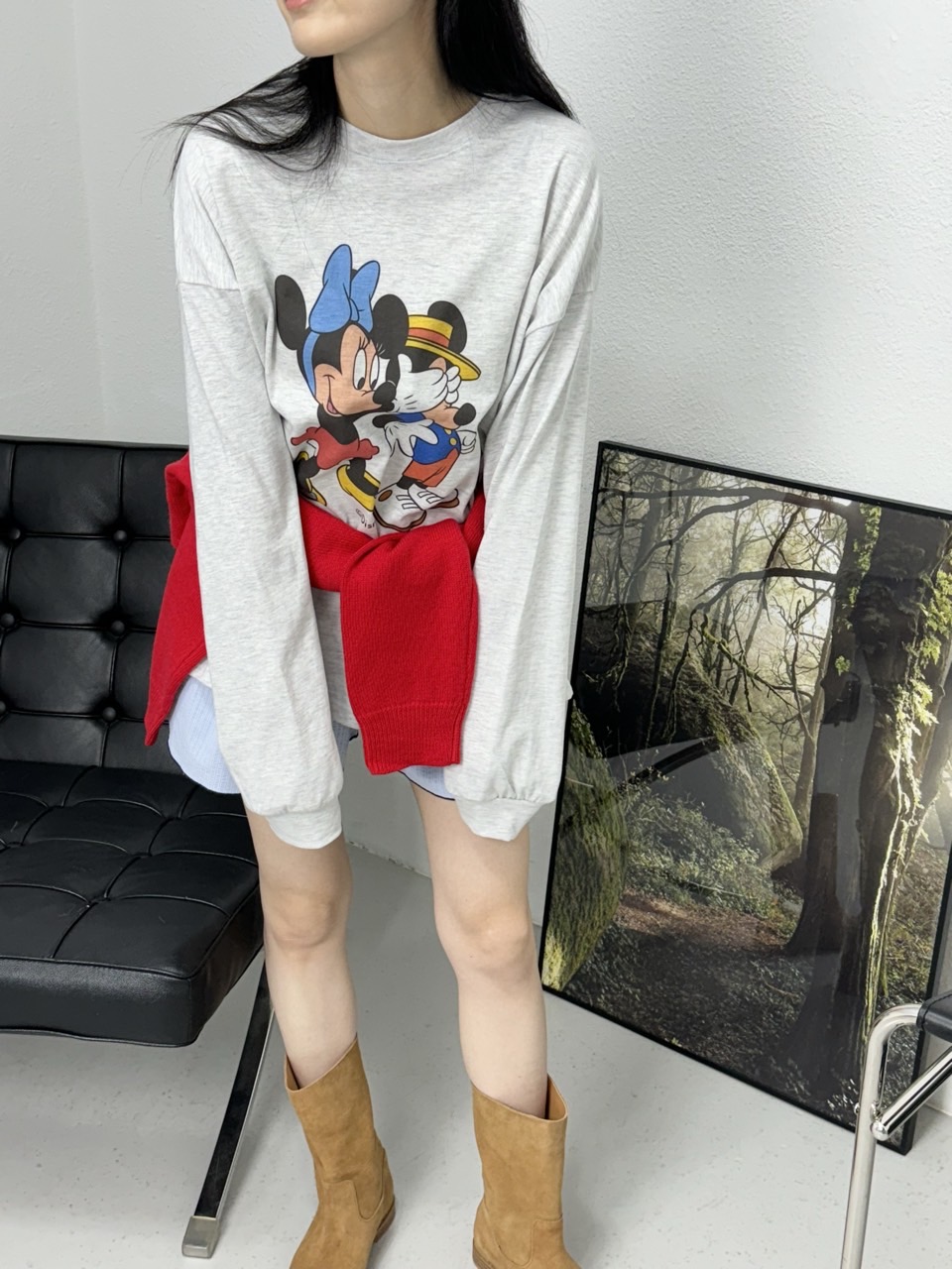 *Disney*ミッキー&ミニ―ボクシーTシャツ | 詳細画像7