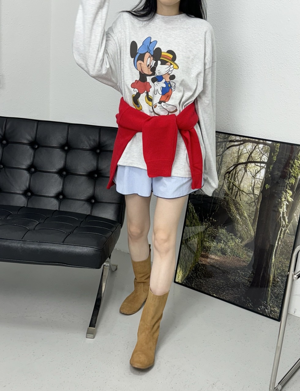 *Disney*ミッキー&ミニ―ボクシーTシャツ | 詳細画像11