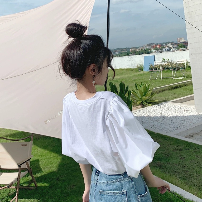フラワーベアバルーン半袖Tシャツ | 詳細画像5