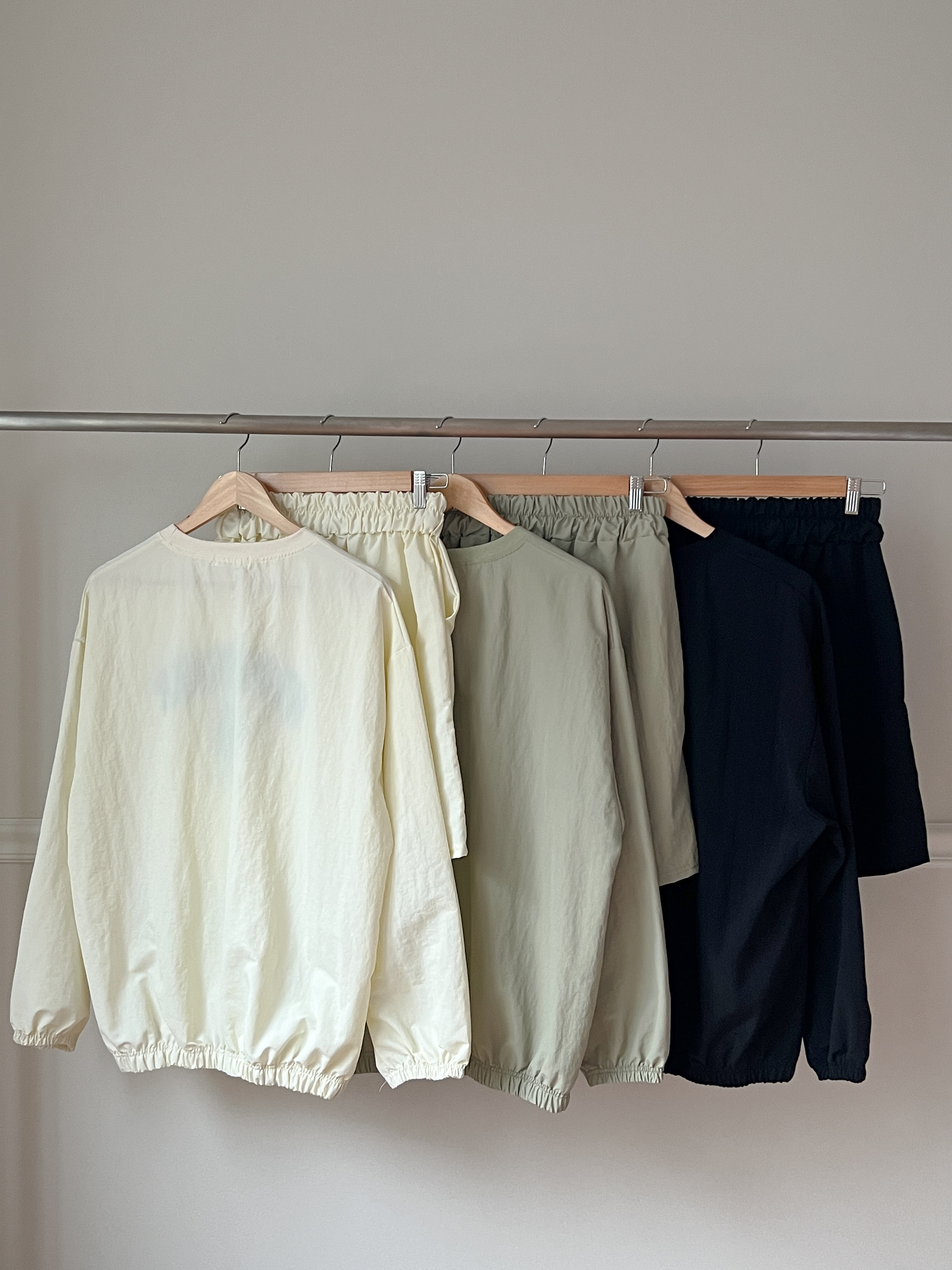 NEW YORKナイロンスウェット&ドロストショートパンツSET | 詳細画像21