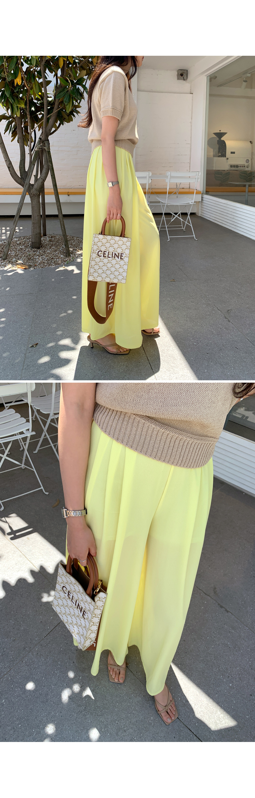 タックイージークールワイドパンツ | 詳細画像7