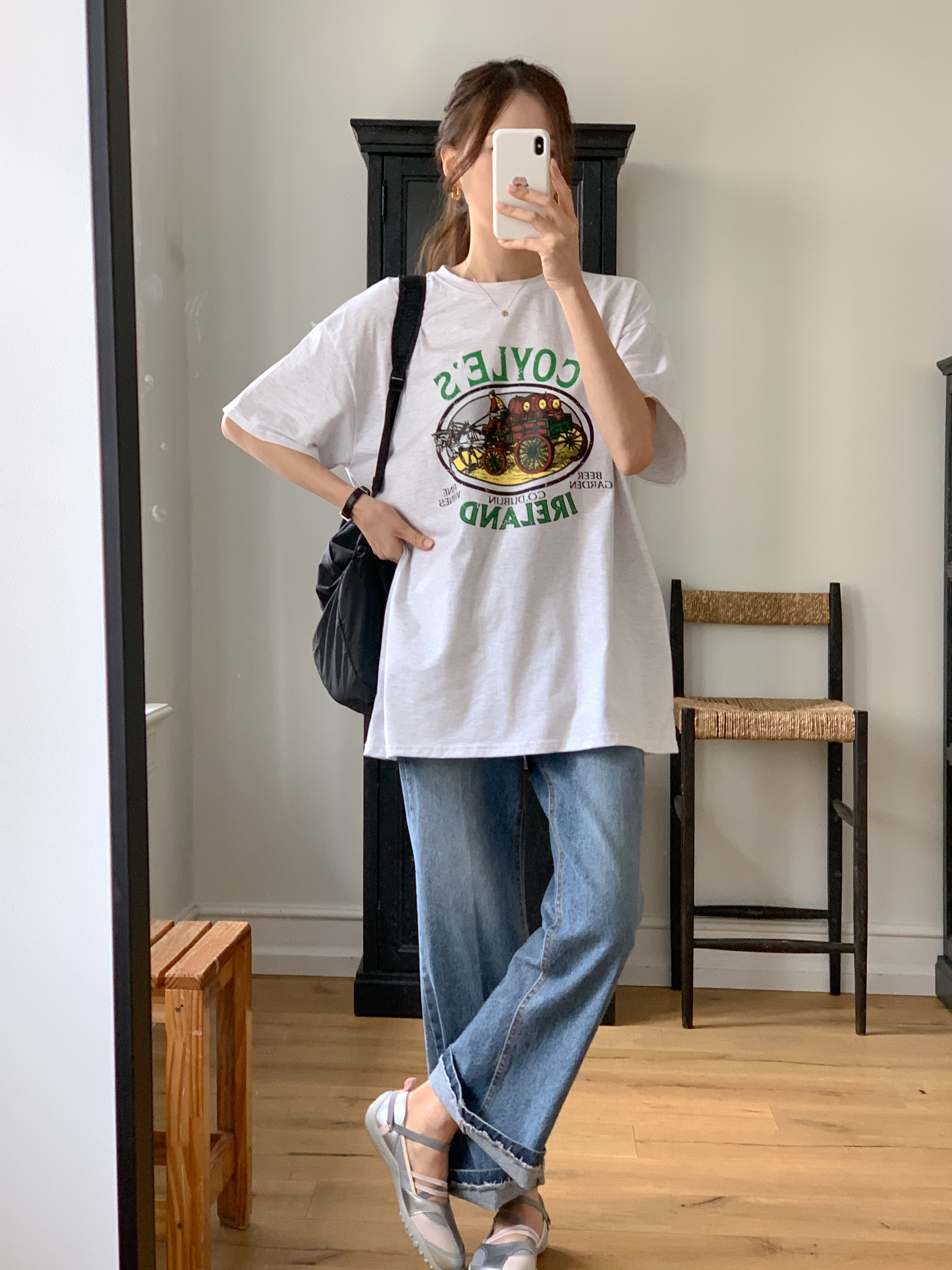 IRELANDプリント半袖Tシャツ | 詳細画像3