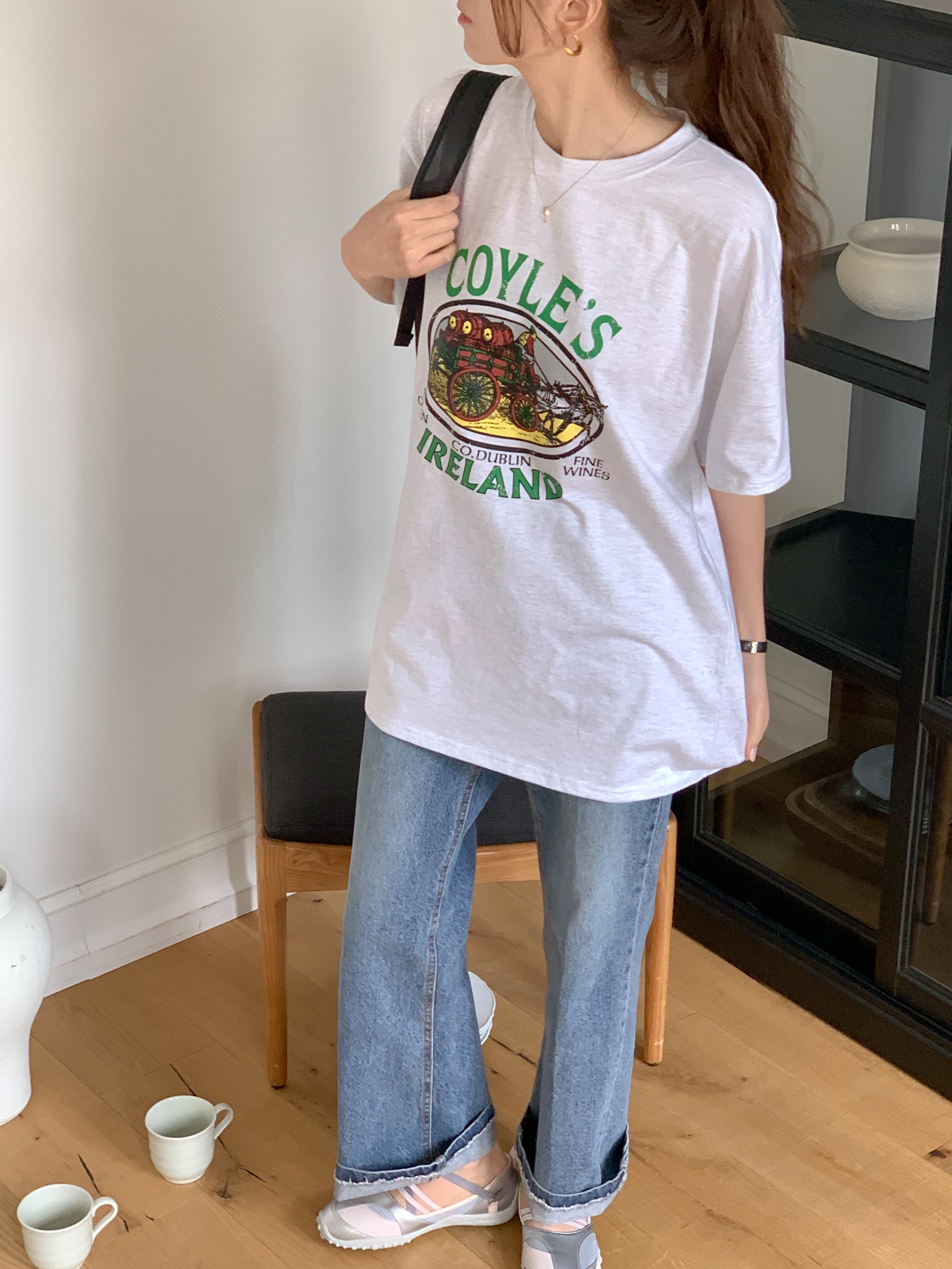 IRELANDプリント半袖Tシャツ | 詳細画像9