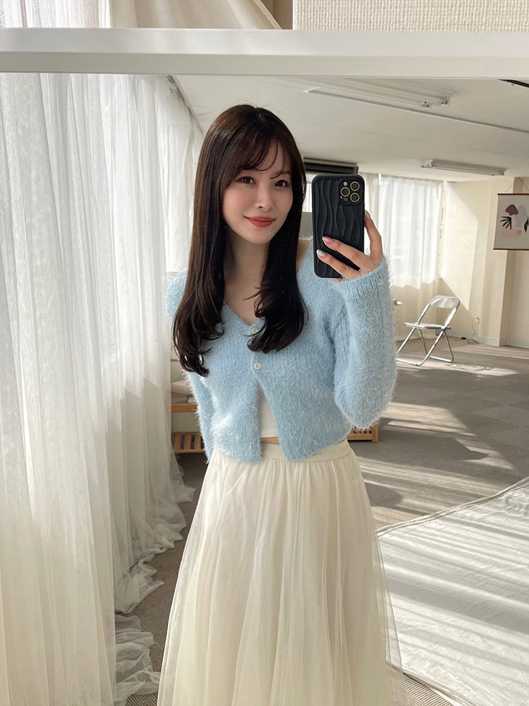 AMBIDEX Store 【予約販売】〇SHEER knit polo(F コン): l
