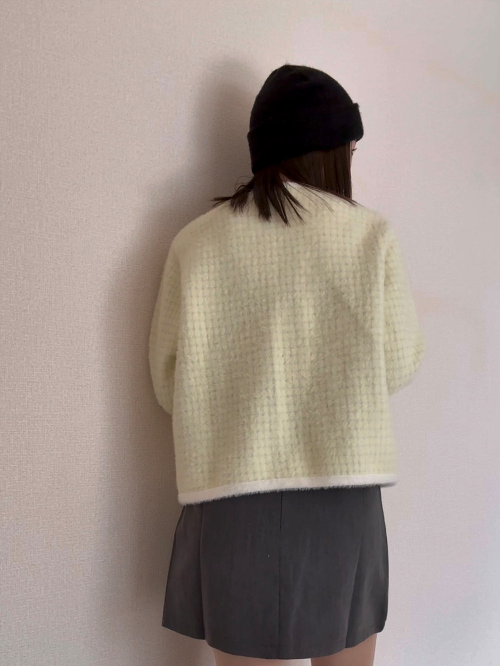 ツイード調ニットカーディガン | 詳細画像4