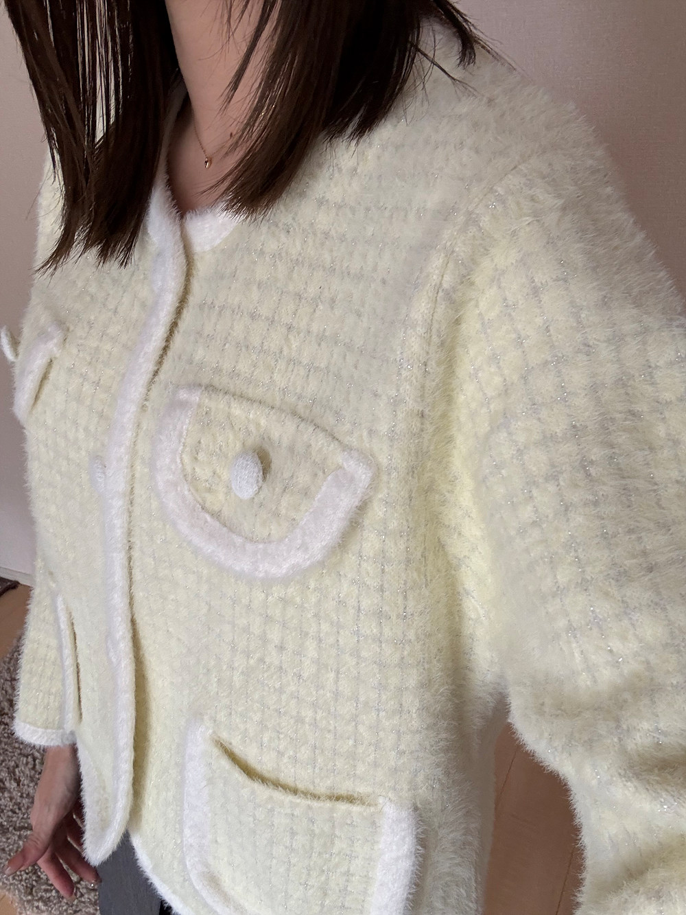 ツイード調ニットカーディガン | 詳細画像10